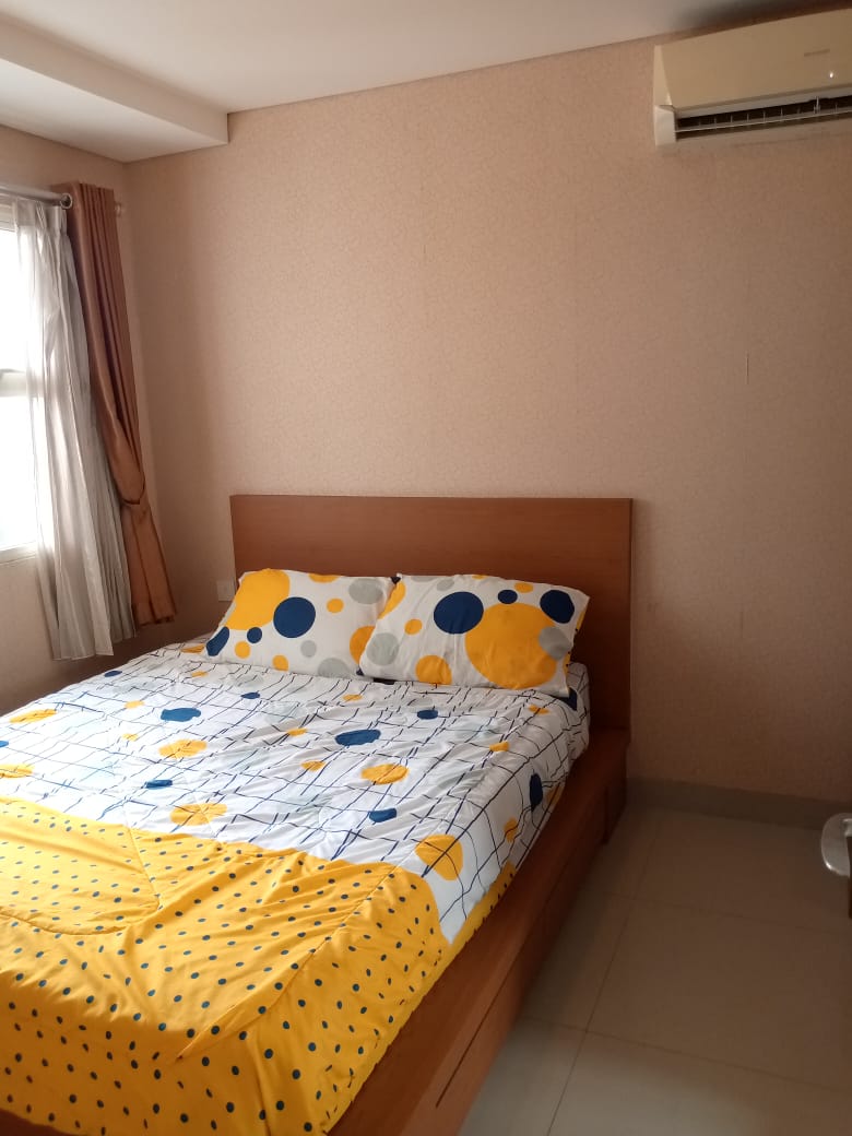 Unit 1 BR Apartemen Trivium Terrace Tower Suite Disewakan di Lippo Cikarang